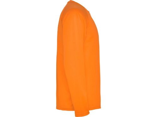 Футболка Montecarlo  мужская с длинным рукавом, неоновый оранжевый