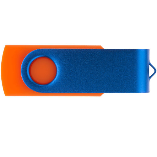 Флешка TWIST COLOR MIX Оранжевая с синим 4016.05.01.32ГБ