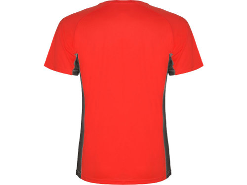 Спортивная футболка Shanghai детская, красный/графитовый