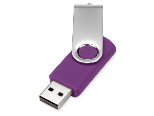 Флеш-карта USB 2.0 16 Gb Квебек, фиолетовый