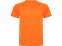 Спортивная футболка Montecarlo детская, неоновый оранжевый
