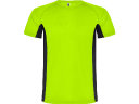 Спортивная футболка Shanghai детская, неоновый зеленый/черный