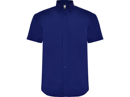 Рубашка Aifos мужская с коротким рукавом,  классический-голубой