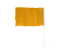 Флаг CELEB с небольшим флагштоком, апельсин