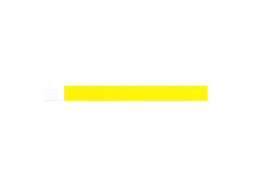Браслет для мероприятий PARTY с индивидуальной нумерацией, неоновый желтый